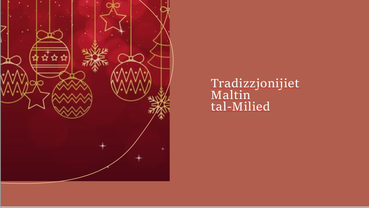 Tradizzjonijiet Maltin tal-Milied